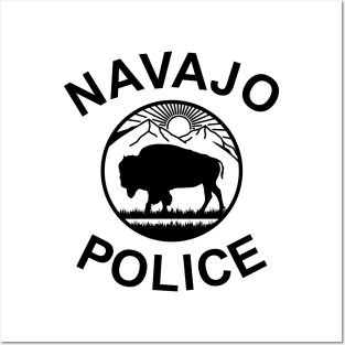 Navajo Police Emblem Posters and Art